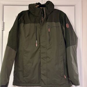 Free Country Men's Dark Green Performance Jacket